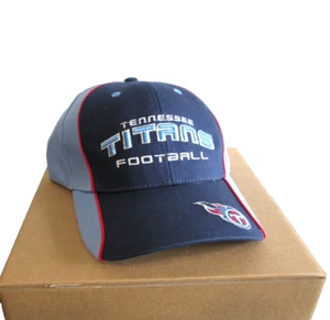 New NFL Men's Adult Tennessee Titans Embroidered Structured Cap Hat OSFA - Picture 1 of 3