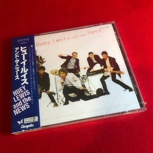 Brand New Huey Lewis And The News – S/T Japan CD CP32-5132 w/ OBI First Ed. - Foto 1 di 4