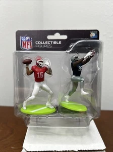 Patrick Mahomes Ceedee Lamb NFL Excite Collectible Figures Chiefs Cowboys - Picture 1 of 5