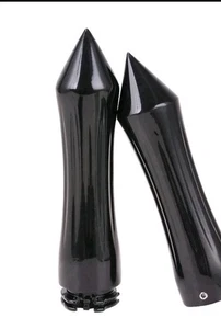 1" Motorcycle Handle Bar Hand Grips With Throttle For Harley Honda Yamaha Suzuki - Bild 1 von 2