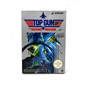 Top Gun The Second Mission Nintendo NES COMPLET CIB PAL B FRA - Picture 1 of 7