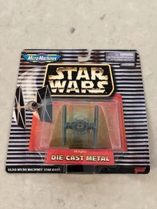 Vintage Star Wars Micro Machines Tie Fighter 66260 Diecast 1996 New, Sealed - Picture 1 of 5