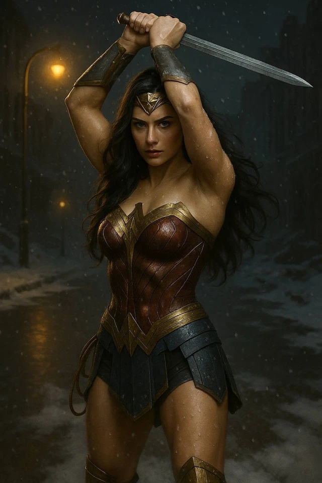 4x6  Color Photo Print Women Famous Fan Art ai Fantasy superhero cosplay HOT 74 - Image 1 of 1