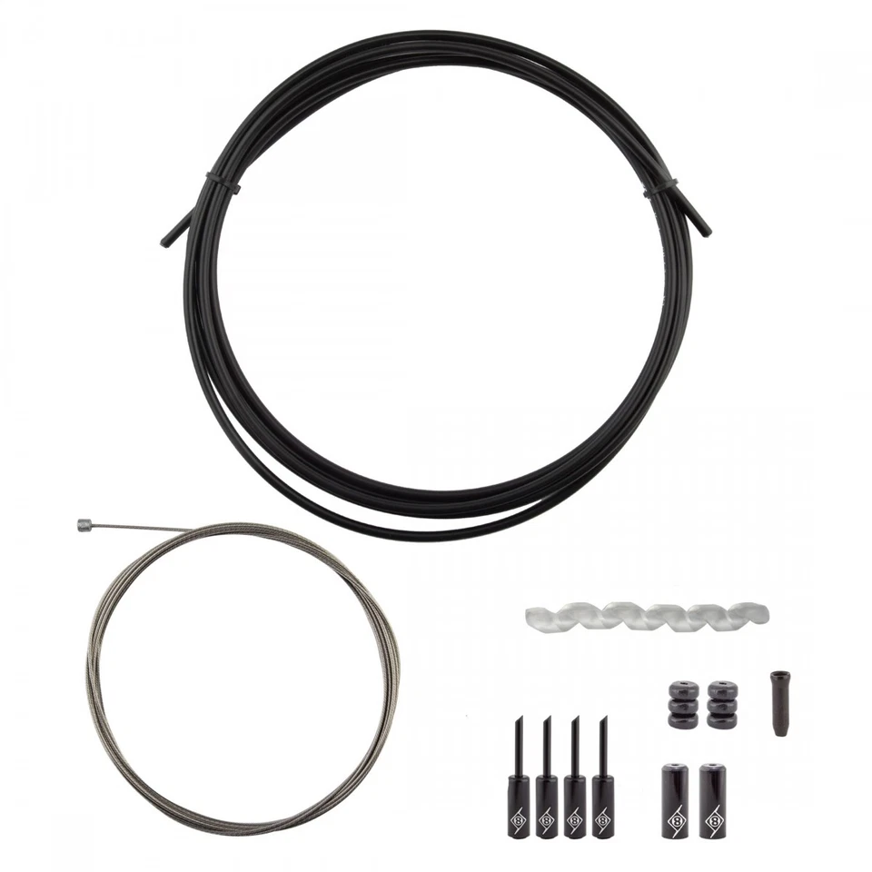 Kit de 1 cable de engranaje y carcasa sin compresión Origin8 Slick para MTB y bicicletas de carretera Foto 1 de 1