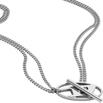 Collana Uomo Gioielli Diesel Chain trendy cod. DX1534040 - Immagine 1 di 2