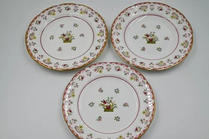 NUEVO Juego de 2 Platos de Pan Wedgwood Bianca Williamsburg Mark R4499 Plus Extra - Imagen 1 de 3