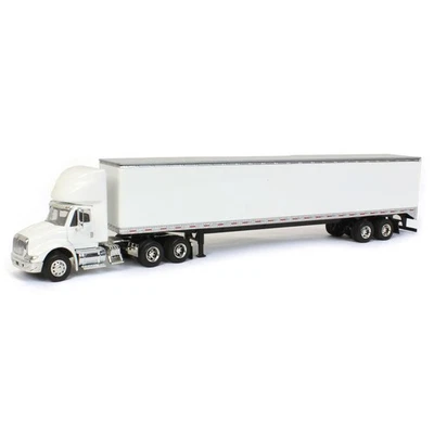 1/64 White International 8600 with Trailer with Single Rear Door 34549 - Image 1 of 4