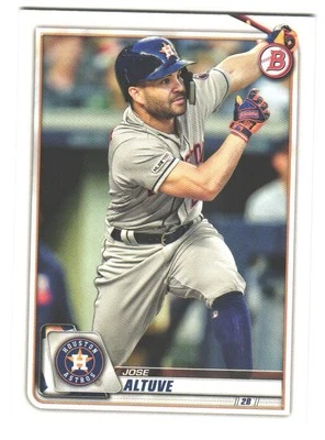 2020 Bowman Jose Altuve #88 - Image 1 of 2