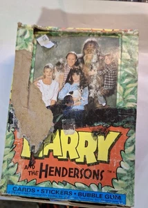 1987 Topps Harry and the Hendersons Unopened Wax Box 36 Sealed Wax Packs  - Picture 1 of 2