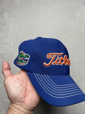Titleist Florida Gators Fitted Golf Baseball Hat M/L Blue Orange - Image 1 of 4