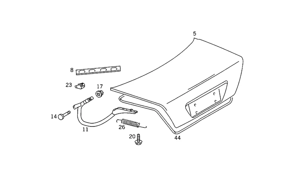 Muelle original Mercedes-Benz 140-757-00-29 Foto 1 de 1