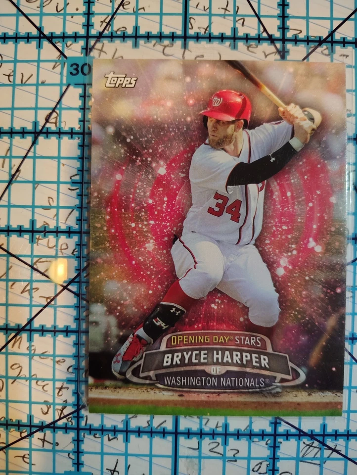 2017 Topps Opening Day - Opening Day Stars Bryce Harper #ODS-9 - Image 1 of 4