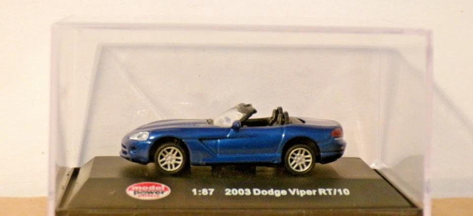 2003 Dodge Viper RT/10...Model Power Minis...1:87...pre-owned - Image 1 of 4