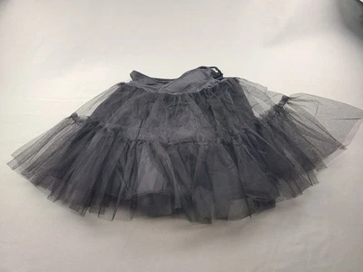 Skirt Ballet Dance Black Underskirt Layered Halloween Costume - Image 1 of 4