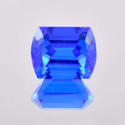Flawless 18 x 14 MM Natural Lustrous Blue Tanzanite Loose Gemstone GIT Certified - Image 1 of 4