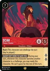 LOR Scar - Vicious Cheater Rise Legendary Normal #125/204 - Picture 1 of 1