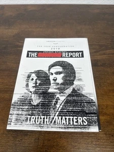 The Report DVD FYC Adam Driver Annette Benning Amazon Full Movie Screener 2019 - Picture 1 of 5