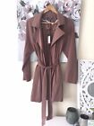 Primark Lightweight Pink Jacket Coat Size 12 New With Tags 