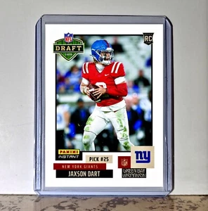 Jaxson Dart Rookie 2025 NFL Draft #15 Football Card New York Giants prevendita - Foto 1 di 1
