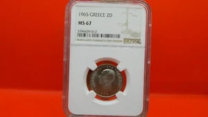 Greece, 1965, 2 Drachmai , NGC: MS 67 - Picture 1 of 11