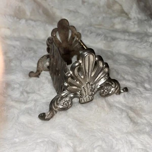 Vintage Buffet Silver Plate Knife Rest Caddy Silverware Holder - Picture 1 of 9