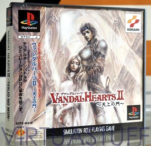 Vandal Hearts II, 2, Tenjo no Mon, Playstation, PS1 Asian Market, collectible c. - Picture 1 of 9