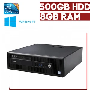 PC HP, intel i3-4160, 8GB RAM, 500Gb HDD, Windows 10, DVD-ROM, #hp03 - Bild 1 von 4