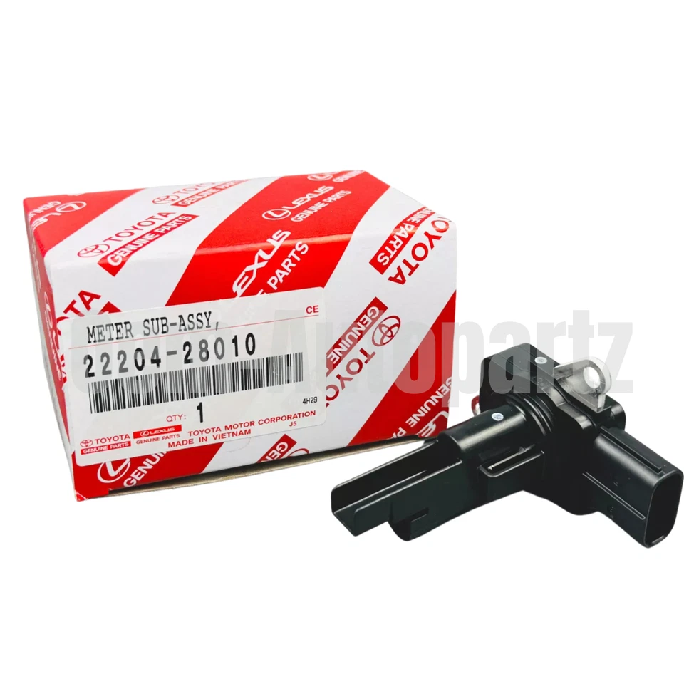 2220428010 Toyota Lexus 4Runner FJ Cruiser METER SUBASSY, FLUJO DE AIRE DE ADMISIÓN OEM Foto 1 de 4