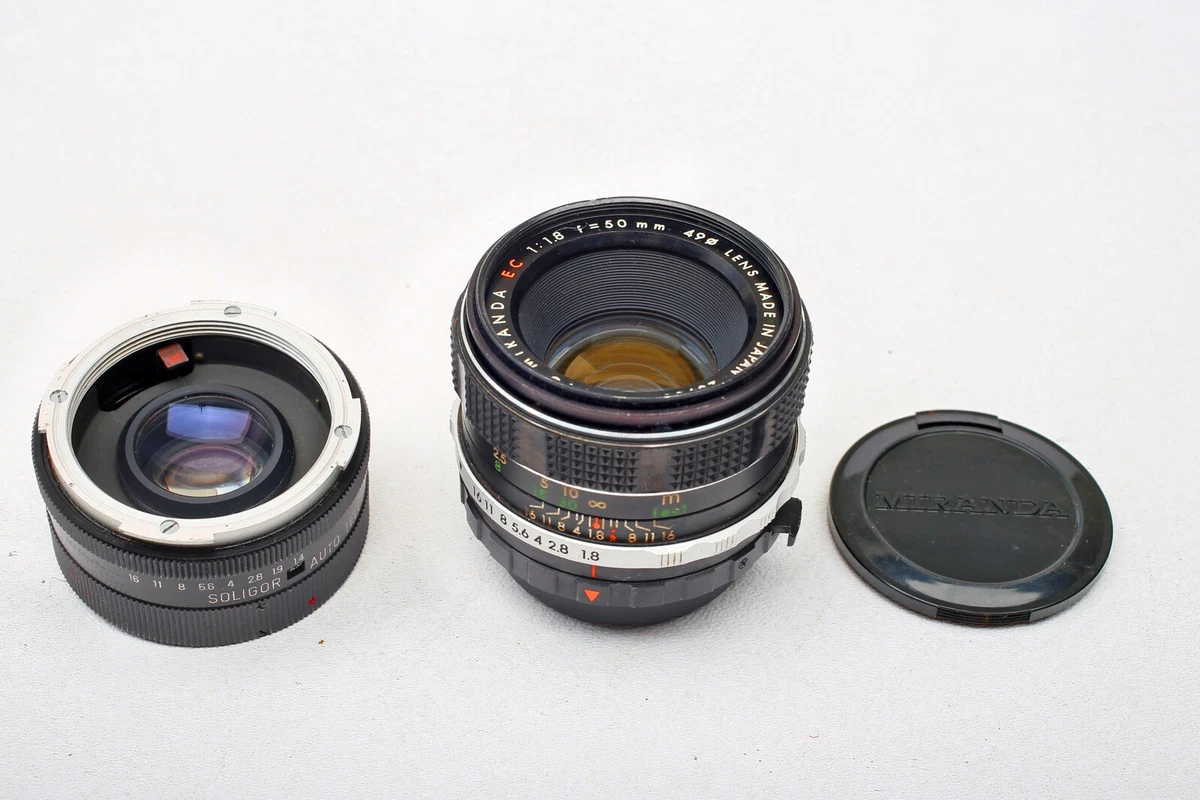 50mm Focal f/1.8 Camera Lenses Miranda for sale - eBay