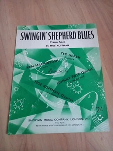Vintage Sheet Music Swingin Shepherd Blues Piano Solo Moe Koffman Free Postage - Picture 1 of 2