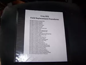 CRAY Research, Inc. XD1 manuale delle procedure di sostituzione del campo con CD - Foto 1 di 3