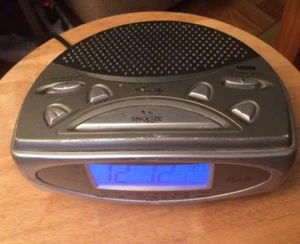 LOUD ALARM CLOCK Radio Equity Digital AM/FM w/ Auto Dimmer Snooze Battery Backup - Picture 1 of 3