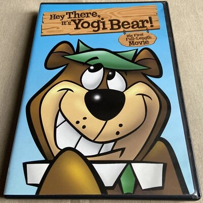Hey There, It's Yogi Bear (DVD, 1964) Full-Length Movie Classic Cartoon Boo Boo - Image 1 of 4