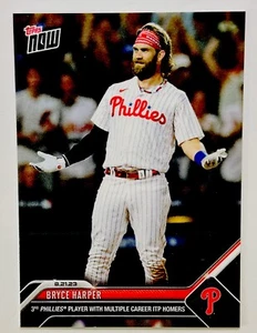 2023 Topps Now Phillies Bryce Harper Multiple Inside the Park HRs #742 - Picture 1 of 2