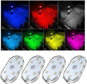 2 PCS Car Led Lights Interior, Super Bright Car Wireless Bulb, USB Rechargeable - Picture 1 of 6