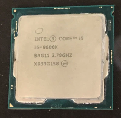 INTEL CORE I5-9600K HEXA CORE (6X 3,70GHZ)9th Gene  SRG11 X933G158 675901759595 - Immagine 1 di 4