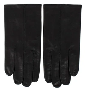 John Lobb Handmade Luxury Twinstitch Gloves Black BNWT Size 9.5 RRP £325 - Picture 1 of 5