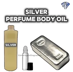 Silver Perfume Body Oil 1/3 Oz (10ml) Roll-on - Picture 1 of 4