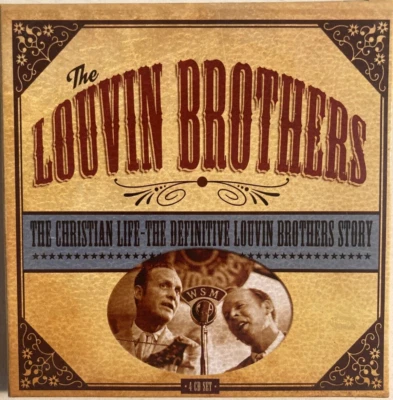 THE LOUVIN BROTHERS - Christian Life the Definitive Story CD 2013 Proper 4 Discs - Image 1 of 2