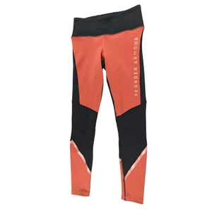 Under Armour Women's Coldgear Legging Graphic Women's Size Small Orange 1344528 - Picture 1 of 7