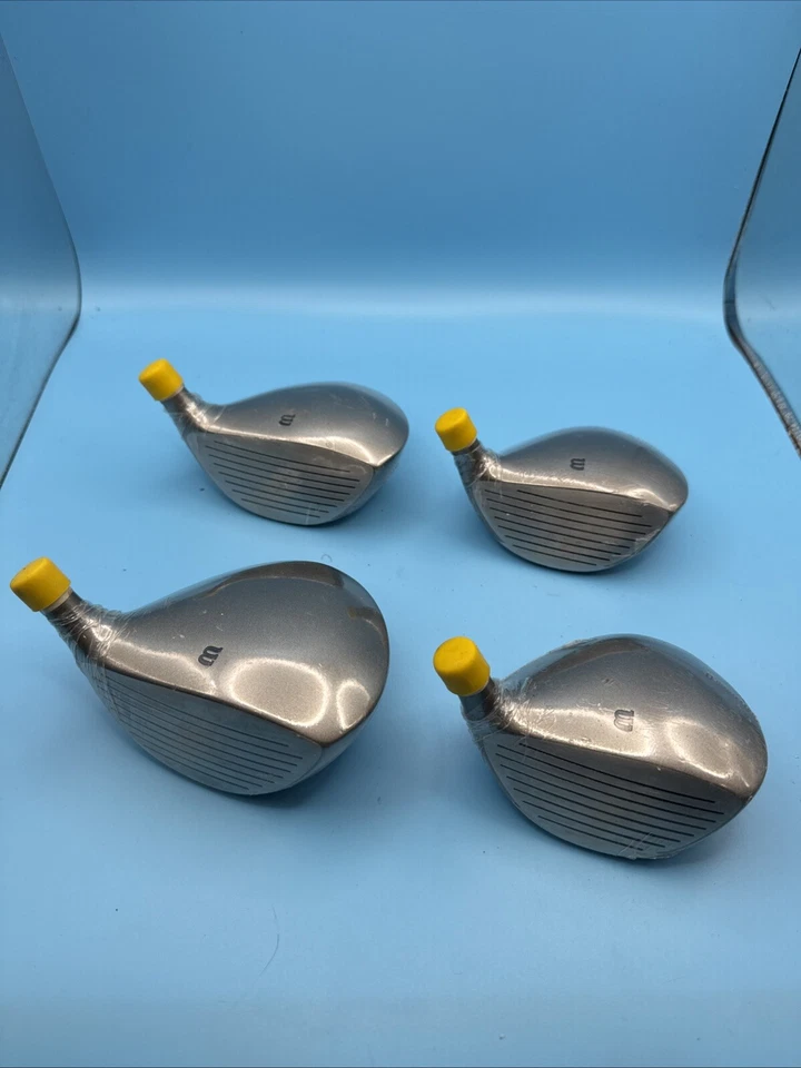 WILSON COUNTER TORQUE MIDSIZE Left handed Driver/ Woods 4 Clubs  Heads Only NEW - Image 1 of 4