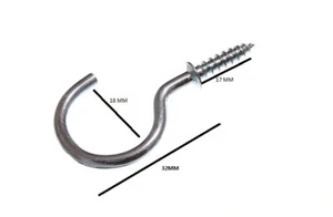 Tassenhaken 32 mm bis Schulter Gesamtlänge 45 mm verchromt CP mit Packung 100 - Bild 1 von 1