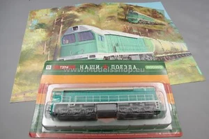 Train magazine series (Modimio) No.13 with model of TE114 / ТЭ114 - Imagen 1 de 6