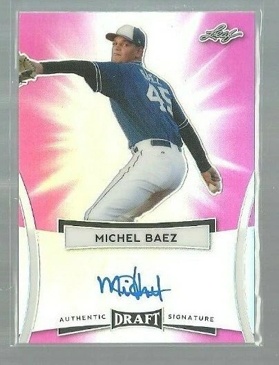  2017 Leaf Metal Draft Pink #BAMB1 Michel Baez 10/10 (ref50929) - Image 1 of 1