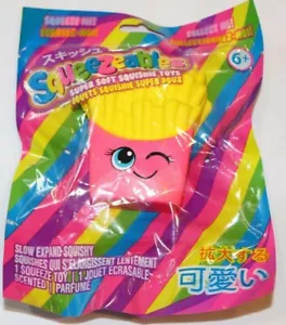 SQUEEZEABLES SLOW EXPAND SQUISHY ~ SCENTED FRENCH FRIES YOYO LIPGLOSS ~ NEW - Picture 1 of 1