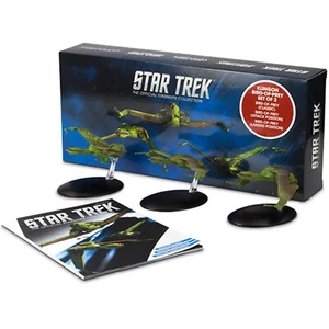 Eaglemoss Star Trek Starships Collection - Klingon Bird of Prey 3 ship set BNIB - Picture 1 of 4