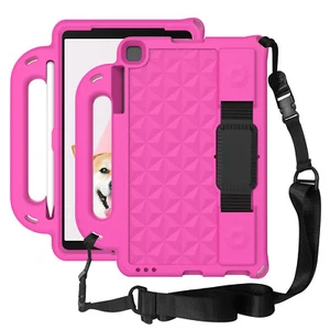 For Samsung Galaxy Tab S6 Lite 10.4" A7 t500 Tablet Kids Stand Case Cover Strap - Picture 1 of 50