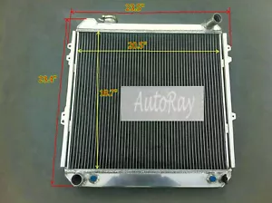 Brand New Aluminum Radiator for Toyota Pickup 4 Runner 4WD 3.0L V6 88-95 93 94 - Picture 1 of 7