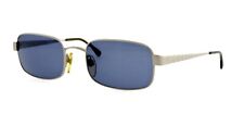 New Vintage CHANEL Y2K 13134 45002  53mm Matte Gray Sunglasses Italy