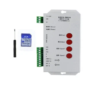 T-1000S 256 Card Pixels Controller for WS2801 WS2811 WS2812B SK6812 LED strip - Picture 1 of 6